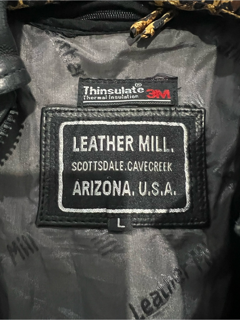Leather Mill Arizona Matching Jacket & Chaps Set — Size L/M - Picture 13 of 16